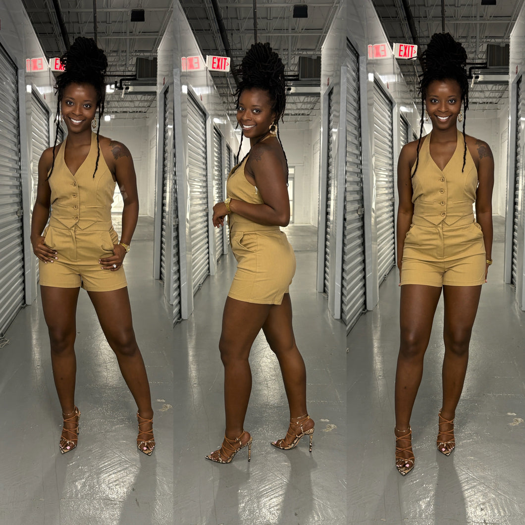 Sophisticated Girl || Romper